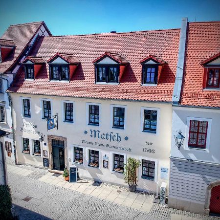 Matsch - Plauens Aelteste Gastwirtschaft エクステリア 写真