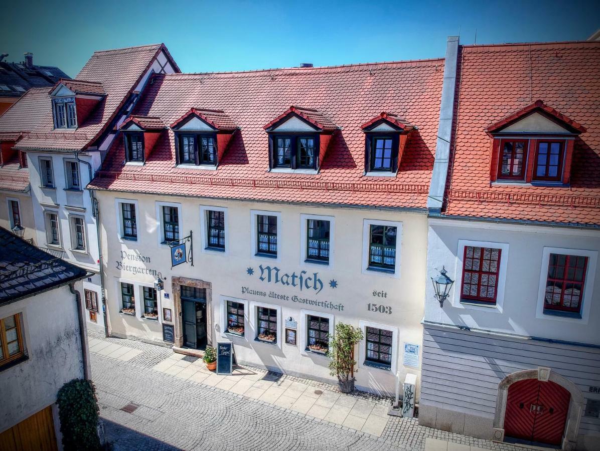 Matsch - Plauens Aelteste Gastwirtschaft エクステリア 写真